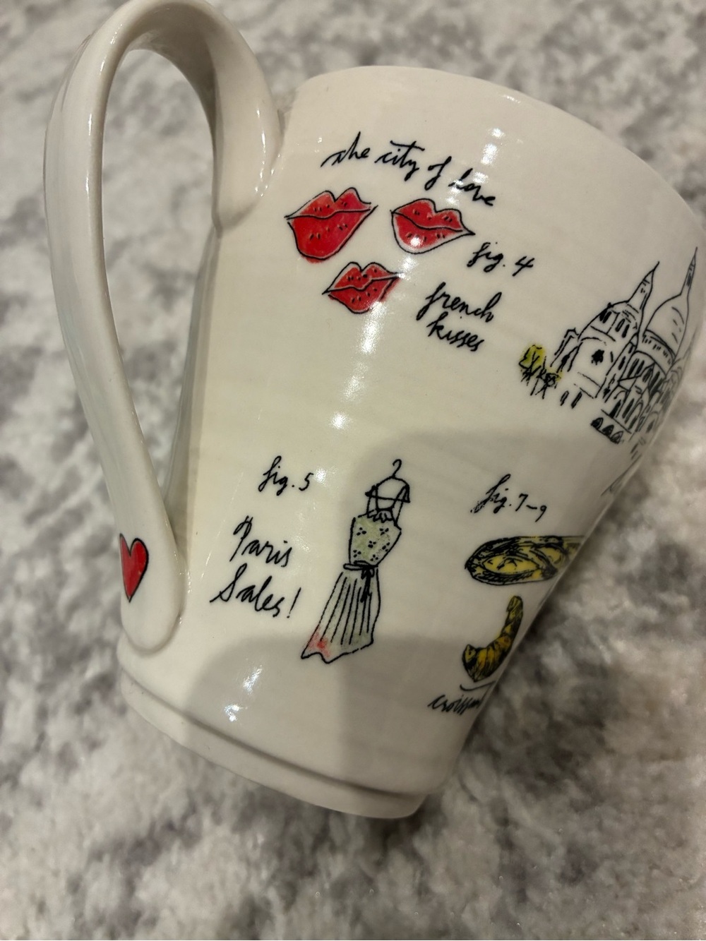 Linea Carta "I Love Paris" coffee mug - Picture 8 of 13